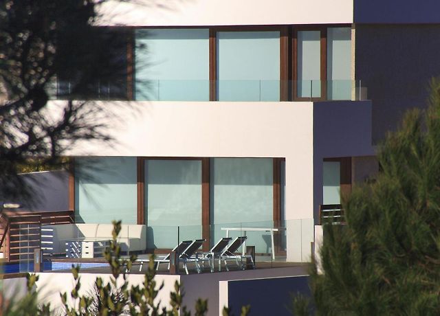 Modern Villa At Sanxenxo Galicia With Infinity Pool Montalvo Exterior foto